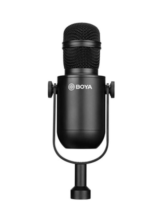 Dynamic Broadcasting Microphone BY-DM500-Black Black