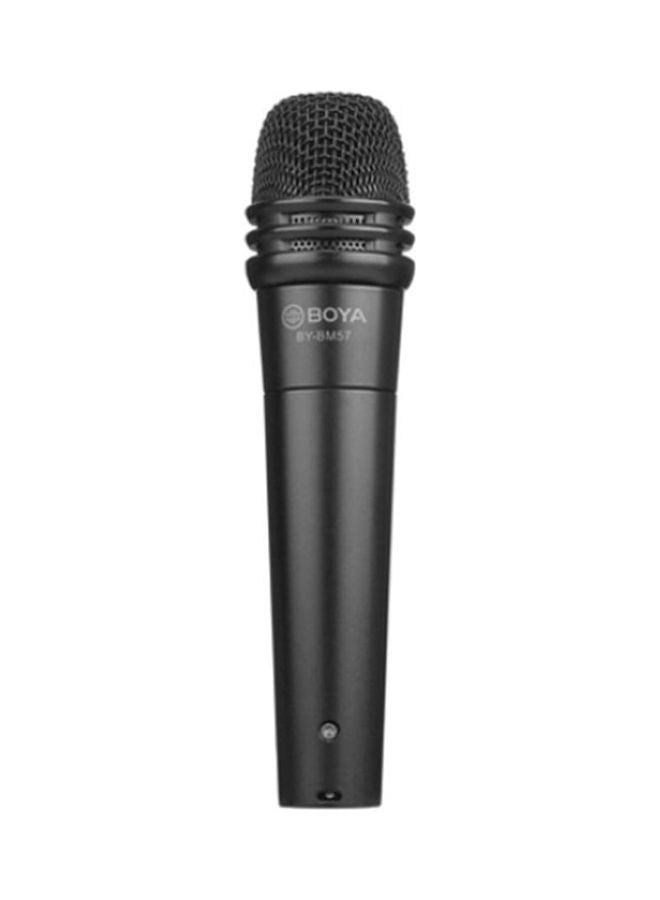 BOYA Cardioid Dynamic Instrument Microphone BY-BM57-Black Black - Image 2