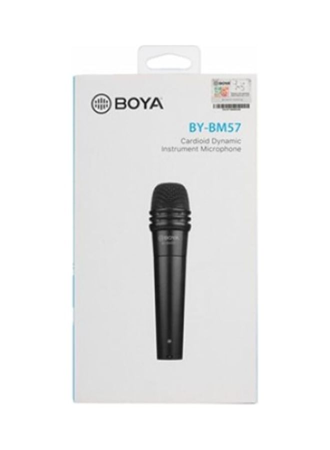 BOYA Cardioid Dynamic Instrument Microphone BY-BM57-Black Black - Image 5