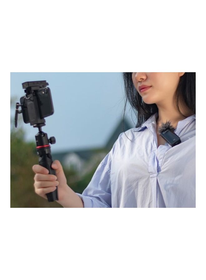 BOYA - 2.4Ghz Ultra-Compact Wireless Microphone System BY-XM6-S1-Black Black - Image 1