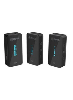BOYA 2.4Ghz Ultra-Compact Wireless Microphone System BY-XM6-S2-Black Black  - Image 2