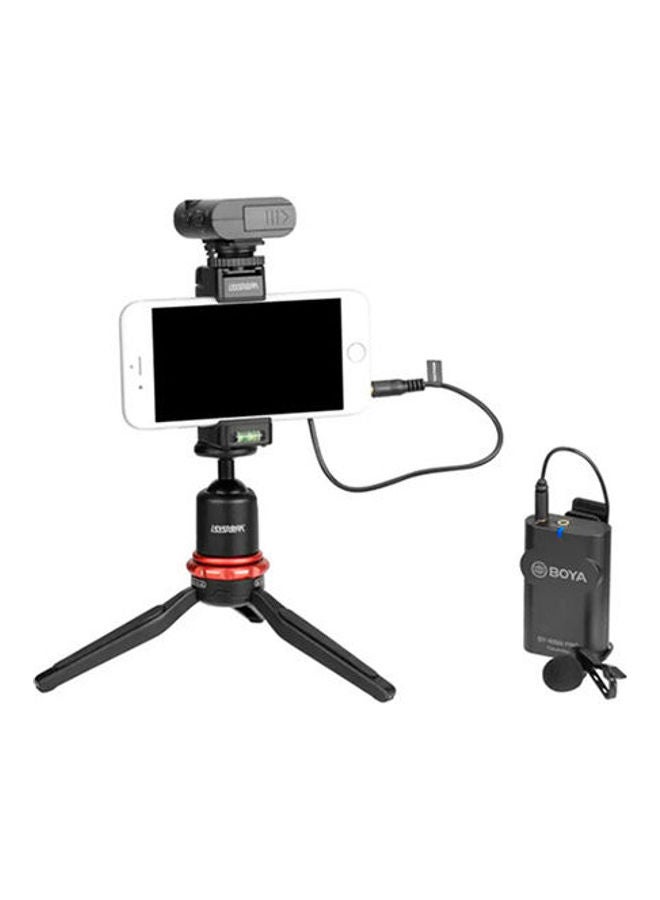 BOYA Digital Camera-Mount Wireless Omni Lavalier Microphone System BY-WM4-PRO-Grey Grey - Image 1