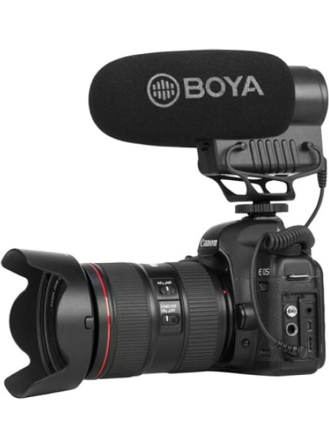 BOYA Stereo/Mono Shotgun Microphone BY-BM3051S-Black Black  - Image 4