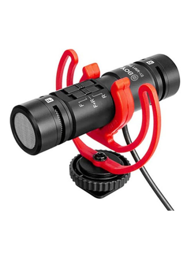 BOYA Dual-Capsule Condenser Microphone BY-MM1-PRO-Black Black - Image 1
