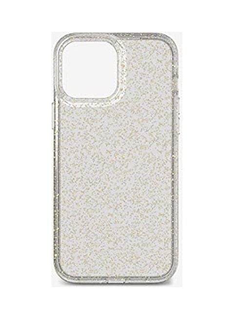 Evo Sparkle designed for iPhone 13 Pro MAX case cover with 12 feet Multi Drop Protection Shimmering Gold
