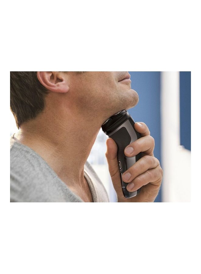 فيليبس ماكينة حلاقة من سيريز 1000 مع ماكينة تشذيب منبثقة أسود - Image 4