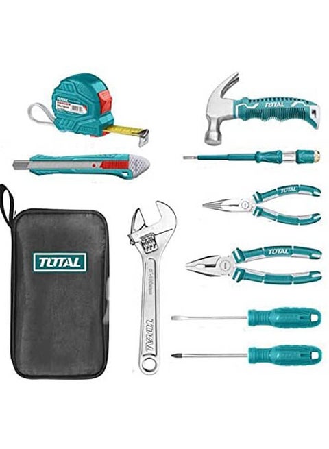 Hand Tools Set 9 Pcs Blue