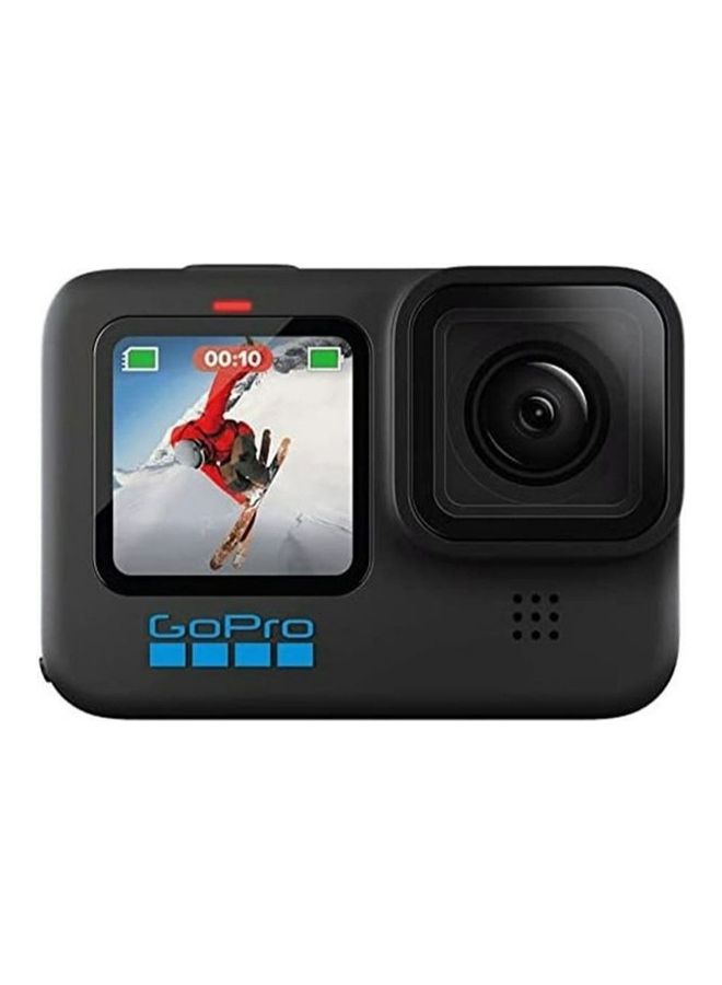 GoPro HERO10 Bundle - HERO10 Black Action Camera + Magnetic Swivel Clip + Battery + Shorty + 32GB + Case - Image 3