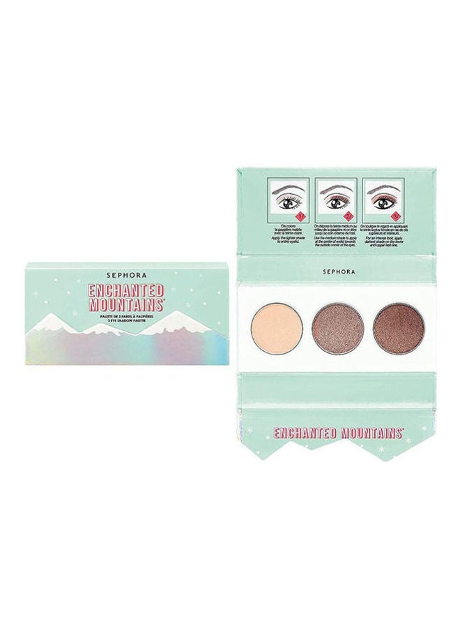 SEPHORA COLLECTION Enchanted Mountains 3Eye Shadow Palette Multicolor  - Image 1