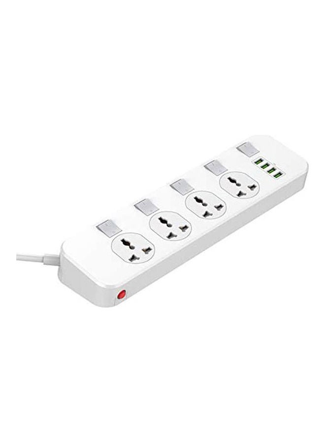 إل دينو - سلسلة Defender - 4 مقابس طاقة 4 USB 3.4A 2500W مشترك كهرباء - Image 1