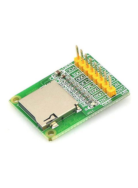 Micro Sd Card Module Tf Card Reader Card Reader Sdio Sip Interface Mini Tf Card Reader Module Multicolour