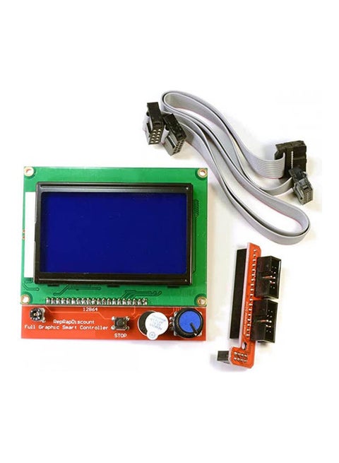 Lcd Full Graphic Smart Controller Display 128X64 12864 For Ramps 1.4 Reprap With Sd Card Reader Multicolour