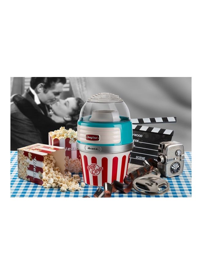 Ariete - Party Time Popcorn Maker 1100.0 W 2957/01 Red/Blue - Image 1