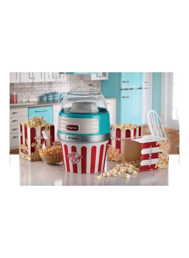 Ariete - Party Time Popcorn Maker 1100.0 W 2957/01 Red/Blue - Image 1