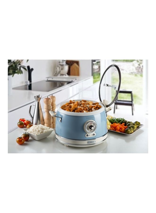Vintage Multipurpose Rice Cooker 1.8 L 700.0 W 2904 Cream/light Blue