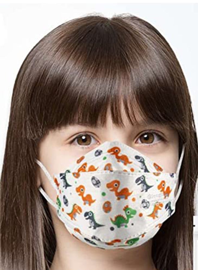 MedOne 10-Piece KF94 Printed Protective Face Mask For Kids - Image 2