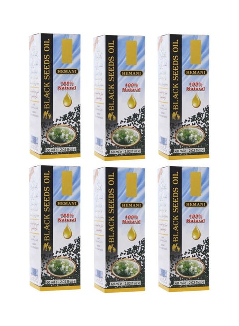 Pack Of 6 Black Seeds Oil 6 x 60ml