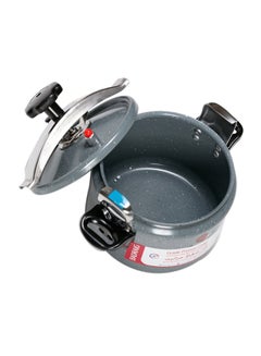 Badraig Aluminum Granite Pressure Cooker Gray 2Liters  - Image 3
