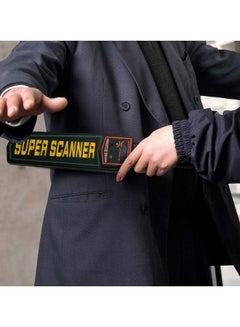 كروني High Sensitivity Special Security Inspection Handheld Metal Detector Black  - Image 4