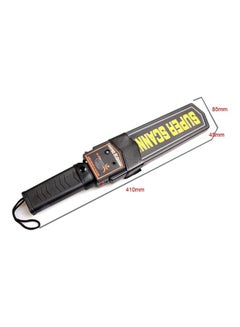 كروني High Sensitivity Special Security Inspection Handheld Metal Detector Black  - Image 5