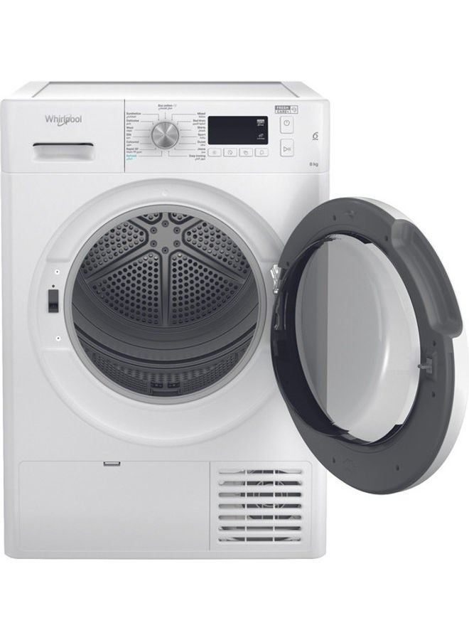 ويرلبول Condenser Tumble Dryer Freestanding 8 kg 2700 W FFTCM118BGCC White  - Image 3
