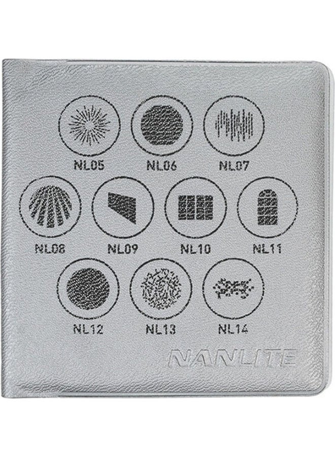 NANLITE NANLITE Gobo Set 1 For pj-fz60-19 36 Projector Mounts N52605987A