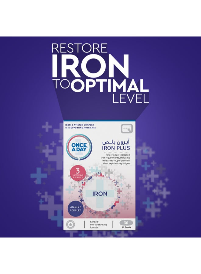 Quest Iron Plus Vitamin B Complex - 30 Tablets - Image 5