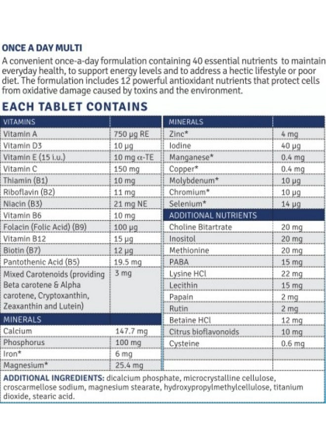 Quest Multivitamin - For General Health & Well-Being - 30 Tablets  - Image 4