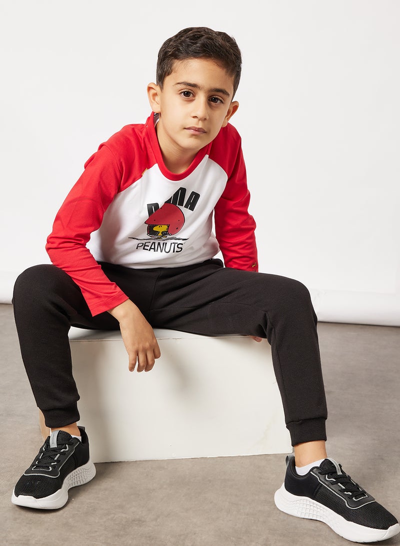 بوما بنطال رياضي خفيف للأطفال للتدريب بطبعة شعار من مجموعة إسينشال أسود - Image 4