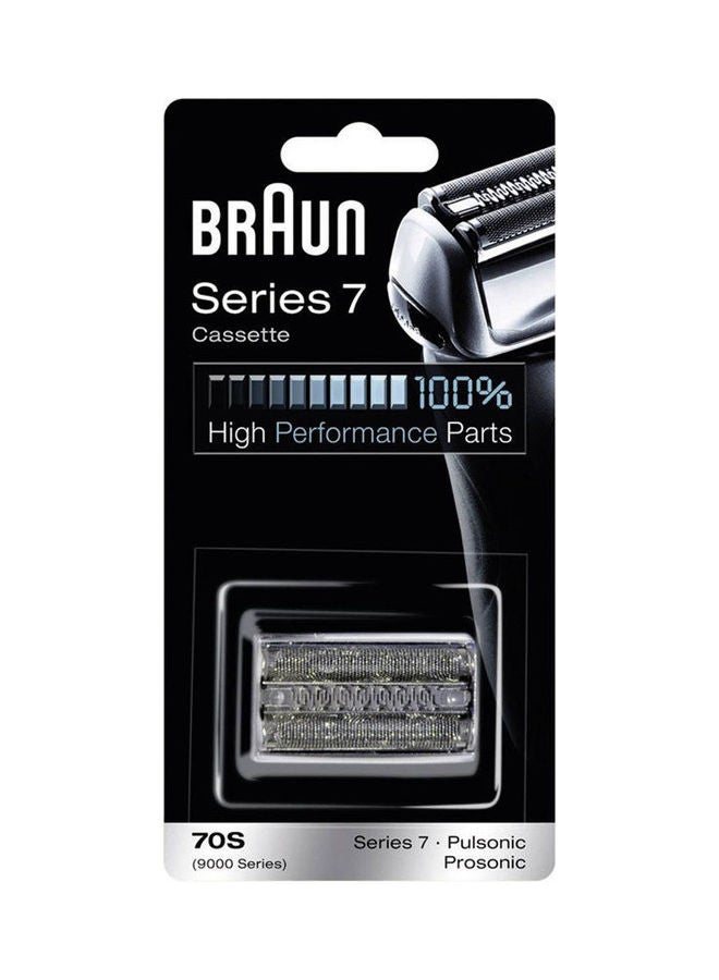 BRAUN - Series 7 70S Electric Shaver Head Replacement Cassette Silver - Image 1