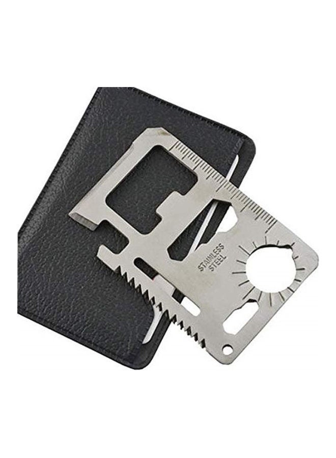Generic Multi Tools 11 In 1 Hunting Survival Camping Pocket Military Credit Card Knife  - Image 1