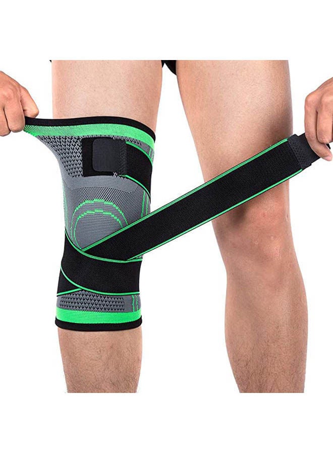 1Pc Knee Support Professional Protectives Sports Knee Pad Breathable Bandage Large