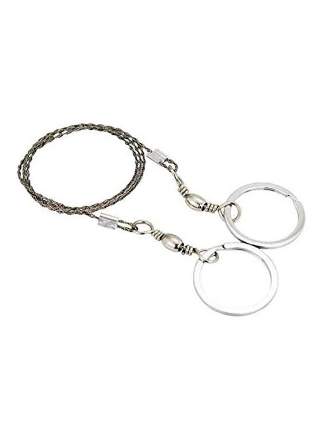 ماركة غير محددة Survival Saw Wire Saws Universal Saw Camping Saw, Commando Wire Saw Bulk,Ideal For Survival Kits  - Image 1