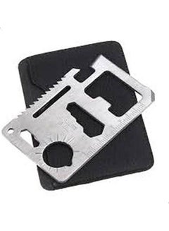 ماركة غير محددة 11 in 1 Multifunction Multi Credit Card Surviv Knife Camping Tool 