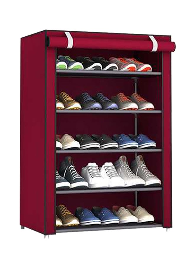 Sharpdo 5-Layers Shoe Rack Red - Image 1