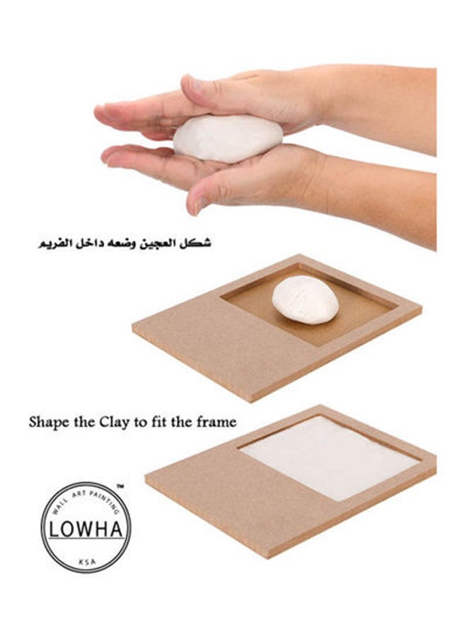 LOWHA Baby Handprint And Footprint Mold Frame Kit - Image 5