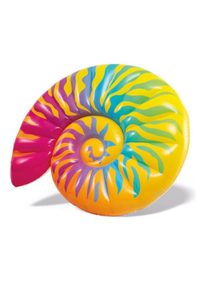 Rainbow Seashell Float 157x127x25cm 