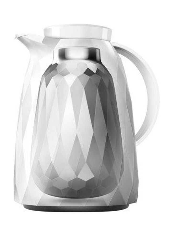 emsa Auberge Diamond Thermal Jug Silver 1Liters  - Image 2