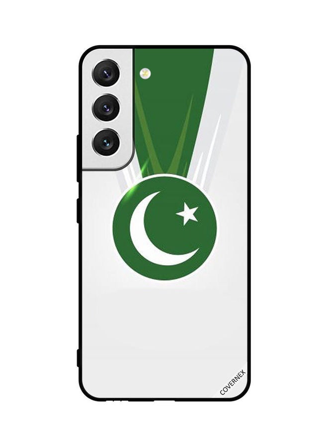 Covernex Protective Case Cover For Samsung Galaxy S22 5G Medal Of Pakistan Flag - Image 1