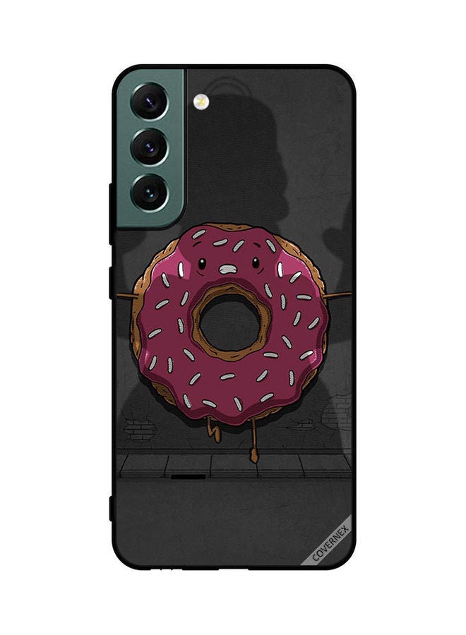 كوفرنيكس Samsung Galaxy S22 Plus 5G Protective Case Cover Printed Featuring Donut DESIGN_0645 - Image 1