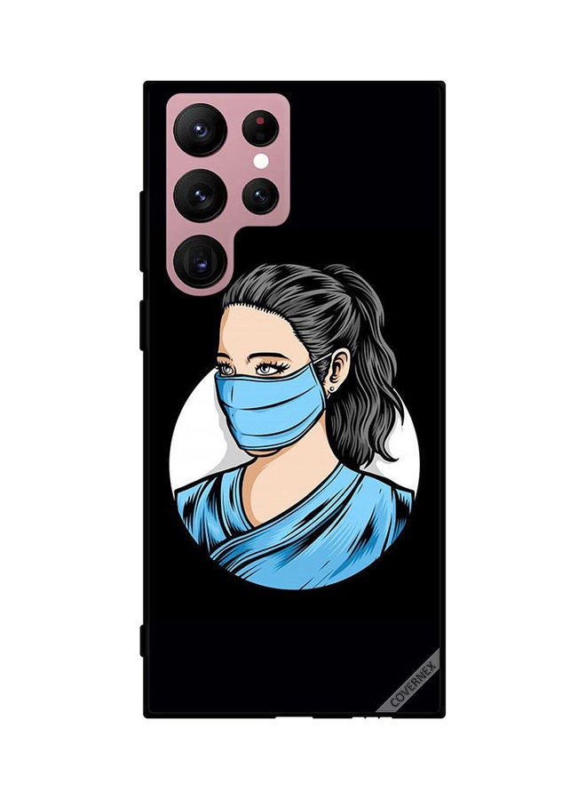 Covernex Protective Case Cover For Samsung Galaxy S22 Ultra 5G Nurse Art - Image 1