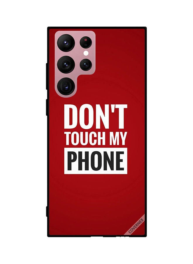 Covernex Protective Case Cover For Samsung Galaxy S22 Ultra 5G Black/Red/White - Image 1