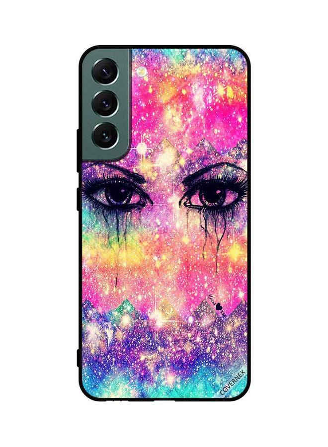 Covernex Samsung Galaxy S22 Plus 5G Protective Case Cover Printed Featuring Tears From Eyes Colorful Bg DESIGN_0334 - Image 1
