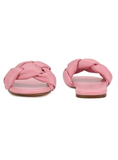 NINE WEST Ladies Sandals Flat Round Pink  - Image 3