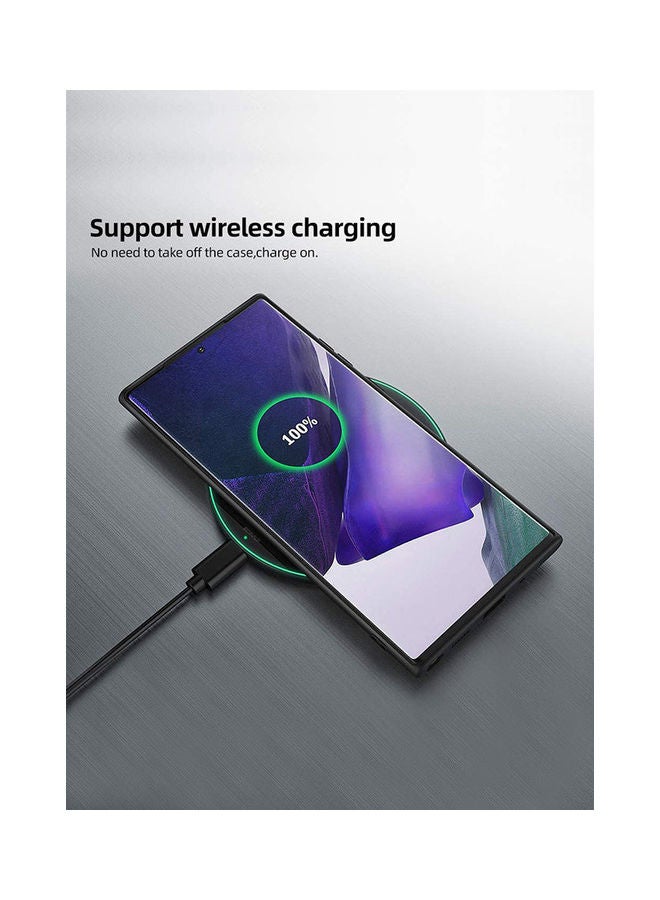 Covernex Protective Case Cover For Samsung Galaxy S22 Ultra 5G Black/Yellow - Image 4