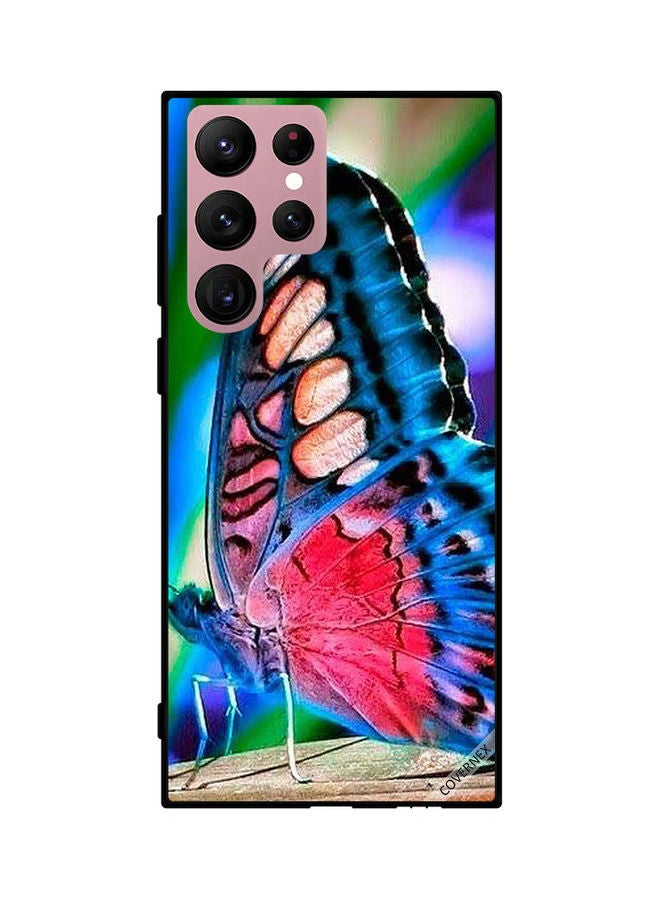 Covernex Protective Case Cover For Samsung Galaxy S22 Ultra 5G Butterfly - Image 1