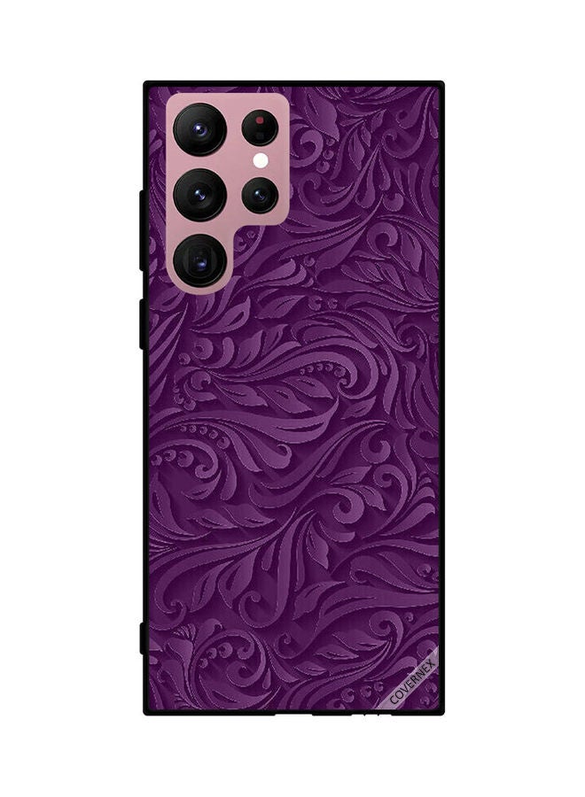 Covernex Protective Case Cover For Samsung Galaxy S22 Ultra 5G Purple - Image 1