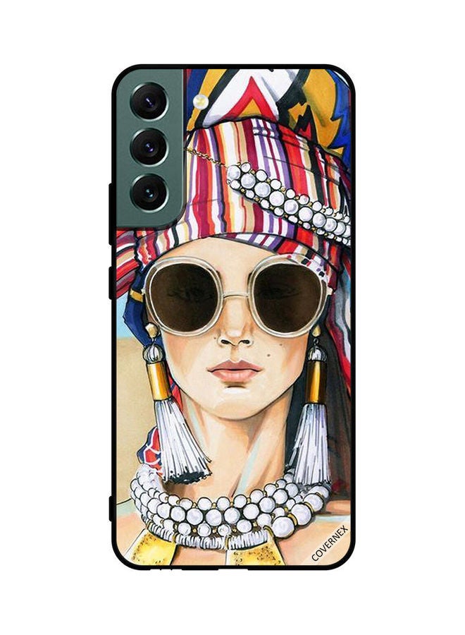 Covernex Samsung Galaxy S22 Plus 5G Protective Case Cover Printed Featuring Cute Stylish Girl DESIGN_0380 - Image 1