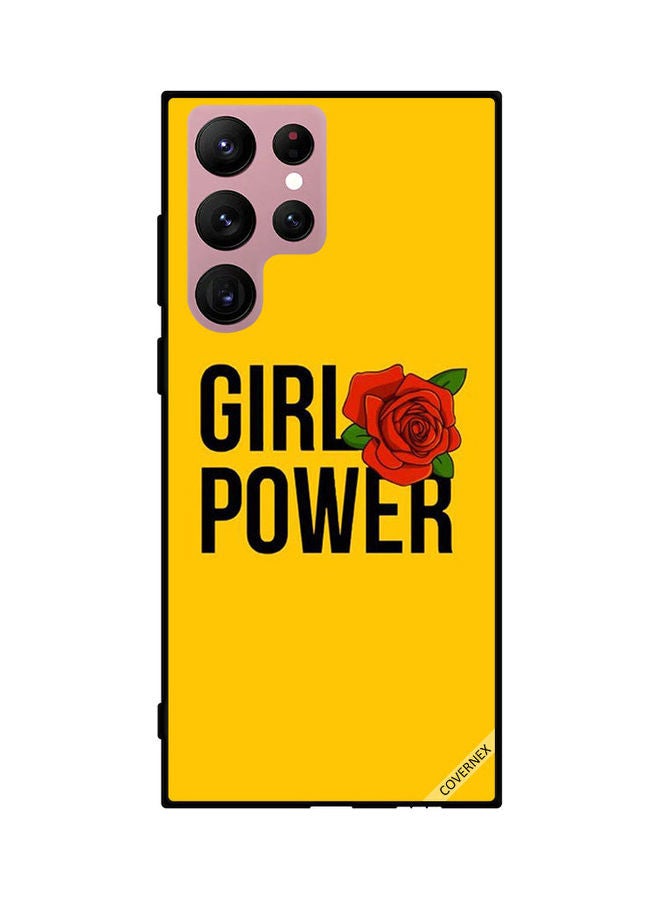 Covernex Protective Case Cover For Samsung Galaxy S22 Ultra 5G Girl Power - Image 1