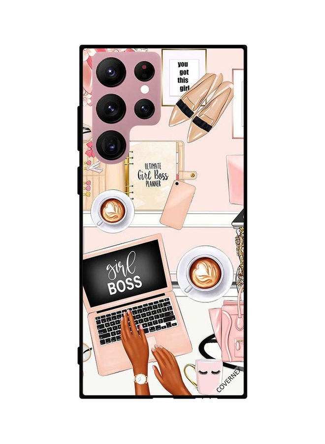 Covernex Protective Case Cover For Samsung Galaxy S22 Ultra 5G Ultimate Girl Boss Planner - Image 1